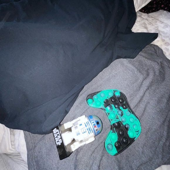 Marvel M*Fortnite *Star Wars XBOX pop-it TEE bundle youth large. Unisex BLACK - Picture 5 of 13